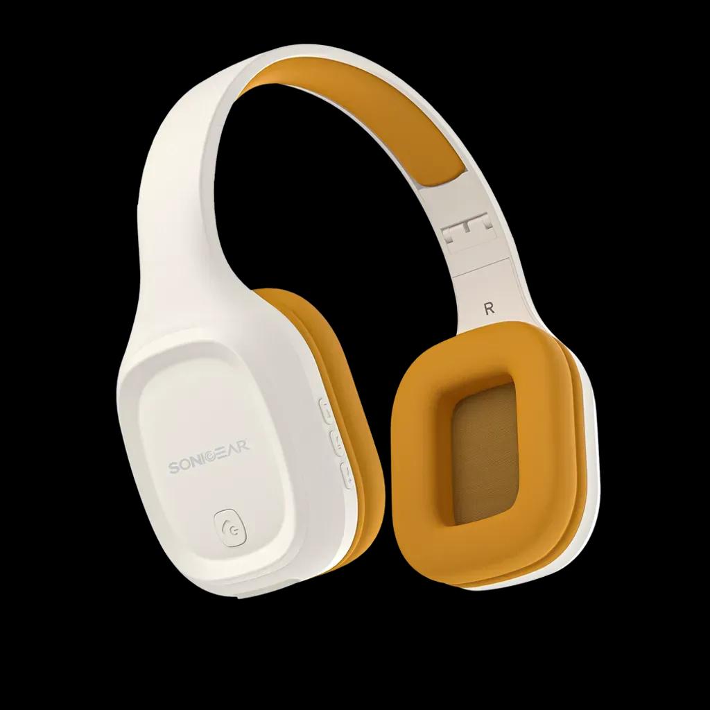 SONICGEARBT5.4OVER-EARHEADPHONESAIRPHONE5CREMECARAMEL