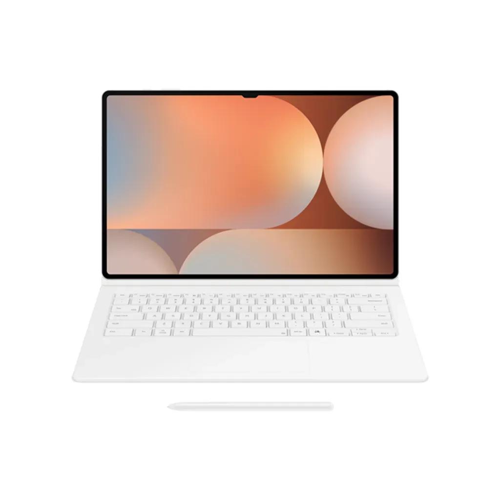 SamsungBookCoverKeyboardGalaxyTabS10UltraS9UltraWhite