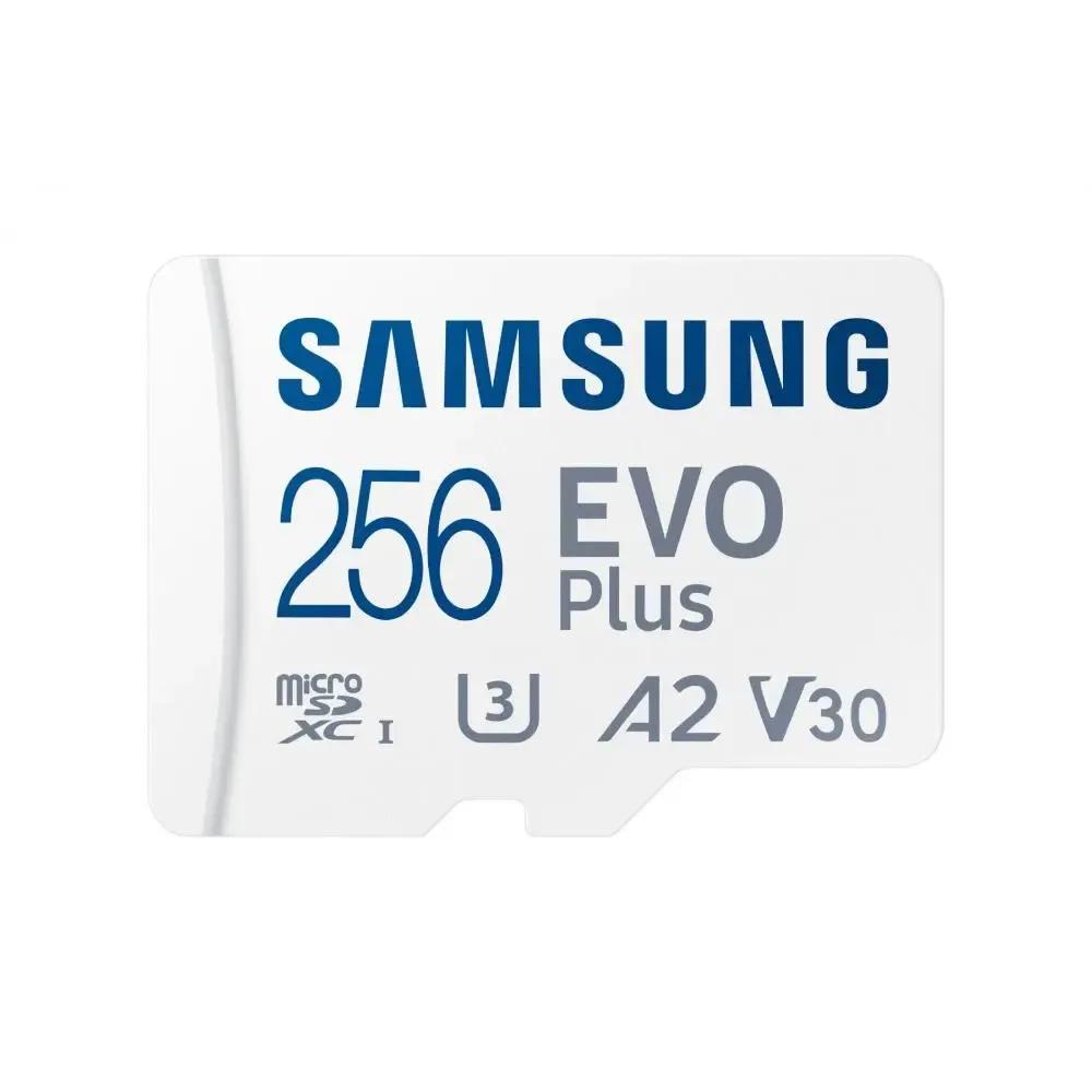 SamsungEvoPlus2021microSDXC256GBClass10U3V30A2UHS-IwithAdapterMB-MC256SAEUSAMMB-MC256SA-EU