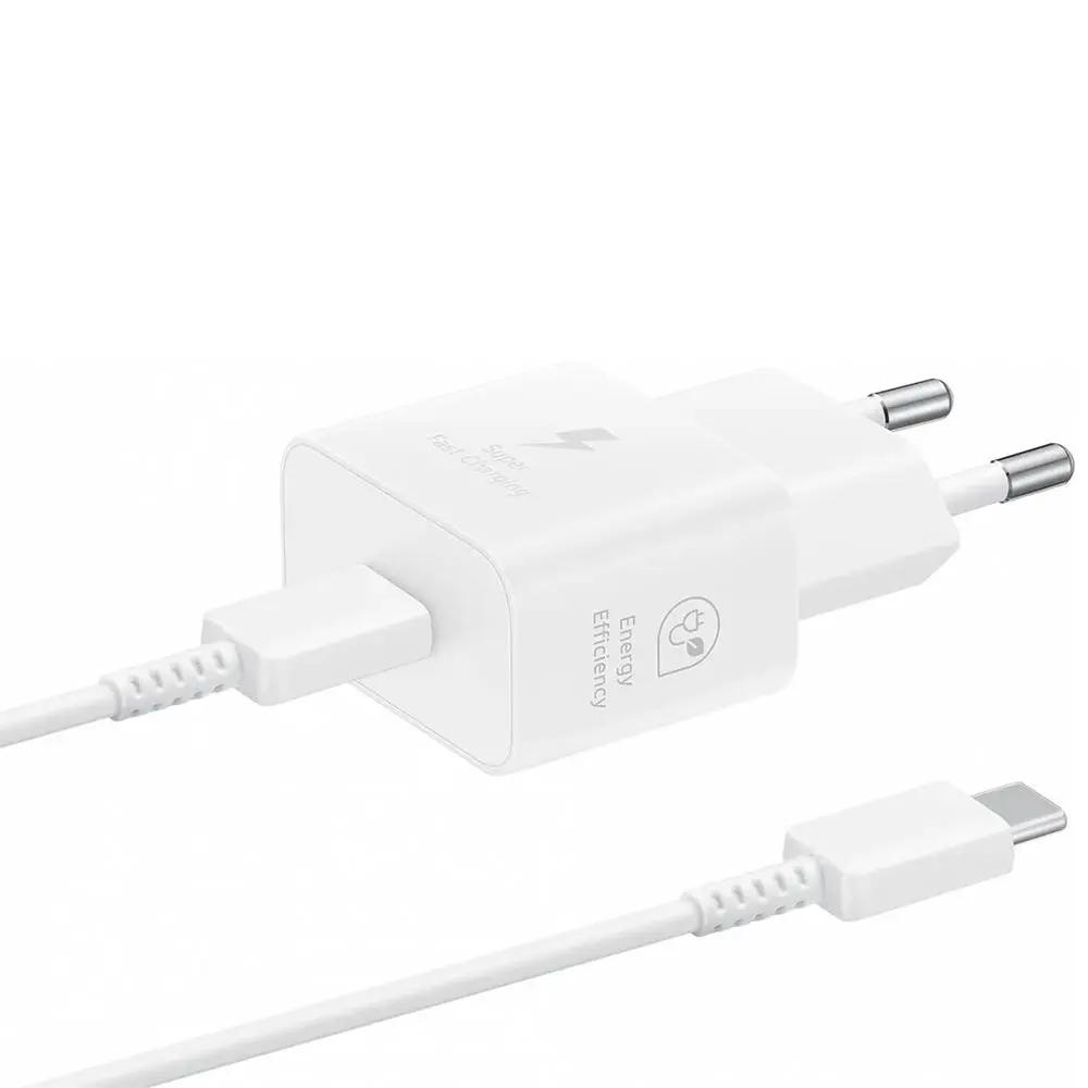Samsung Φορτιστής και Καλώδιο USB-C 25W Λευκός_1.webp