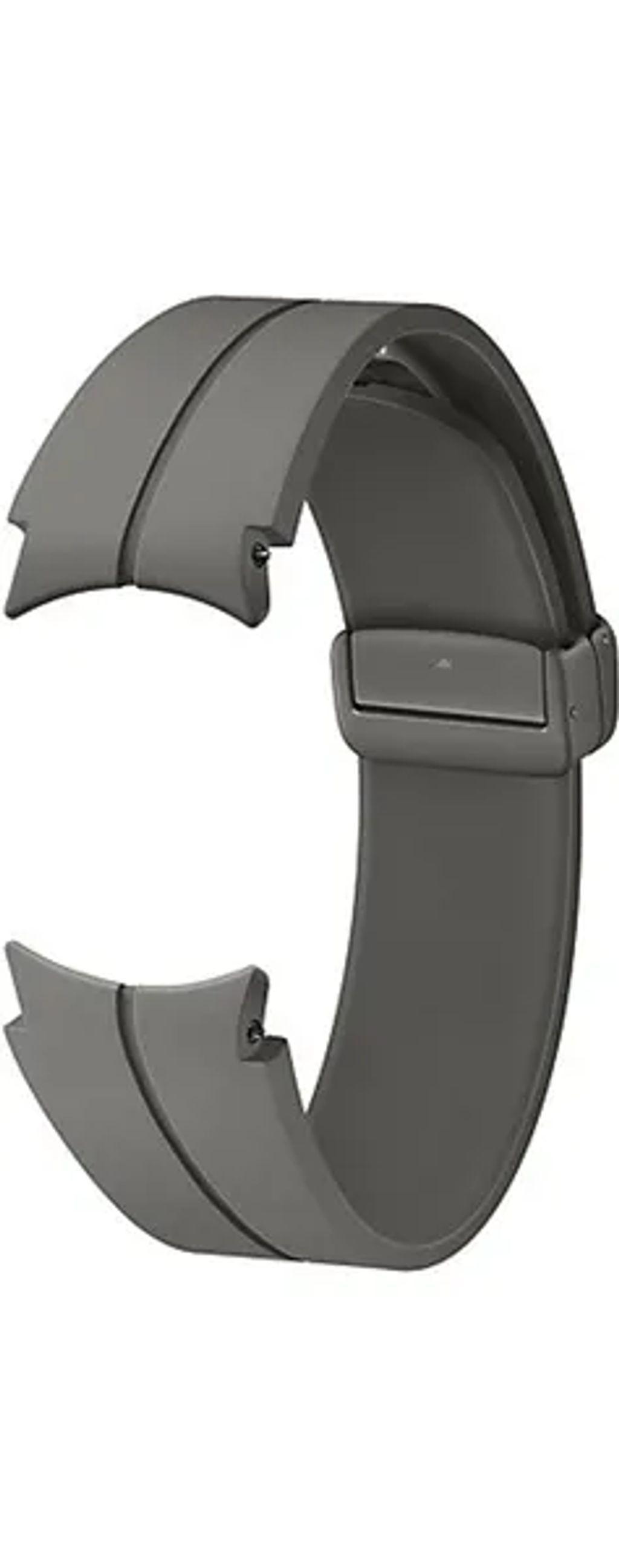 SamsungGalaxyWatch4Watch5StrapD-BuckleSportGray20mm