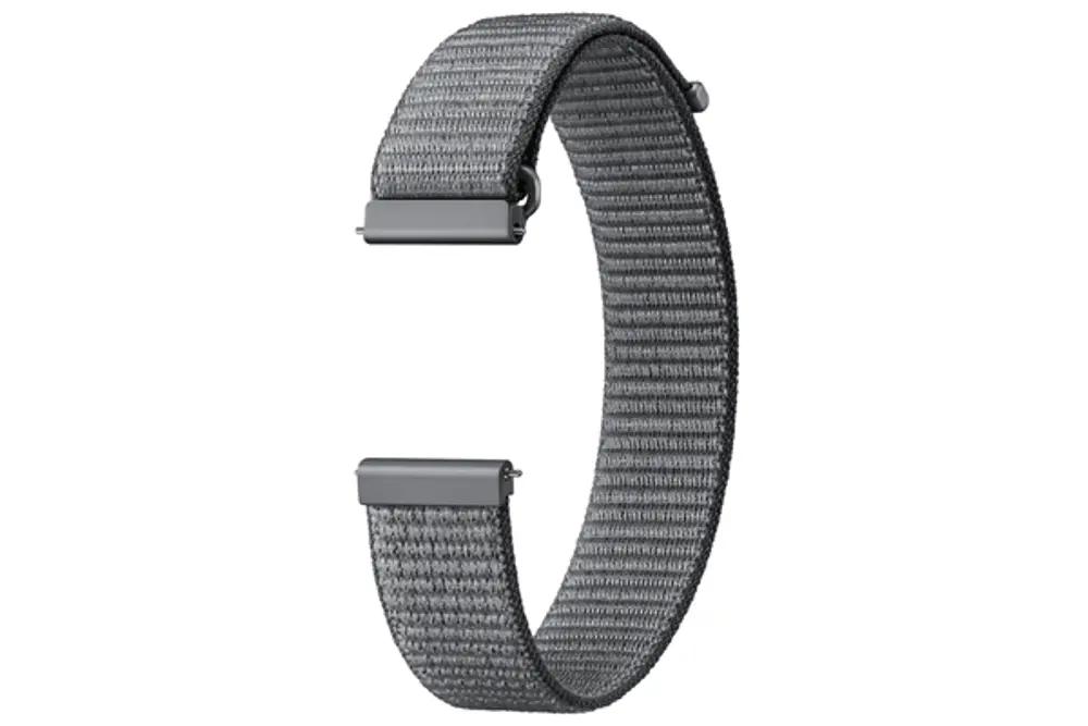 Samsung Galaxy Watch 4_Watch 4 Classic Strap Fabric Band Gray 20mm_1.webp