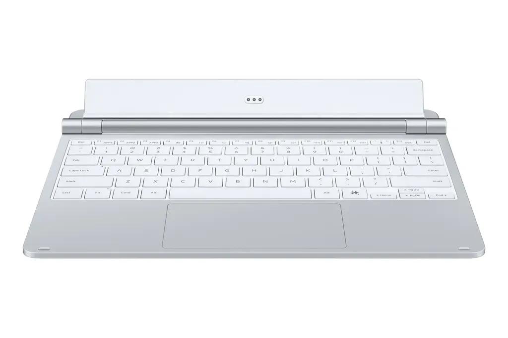 SamsungProKeyboardGalaxyTabS12Silver