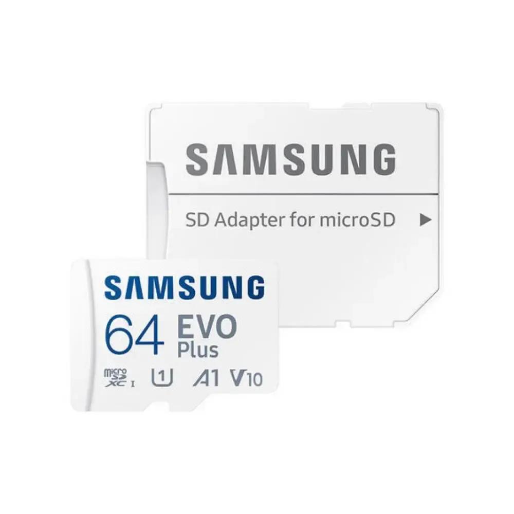 SamsungmicroSDXC64GBClass10U1V10A1UHS-IwithAdapterMB-MC64SAEUSAMMB-MC64SA-EU