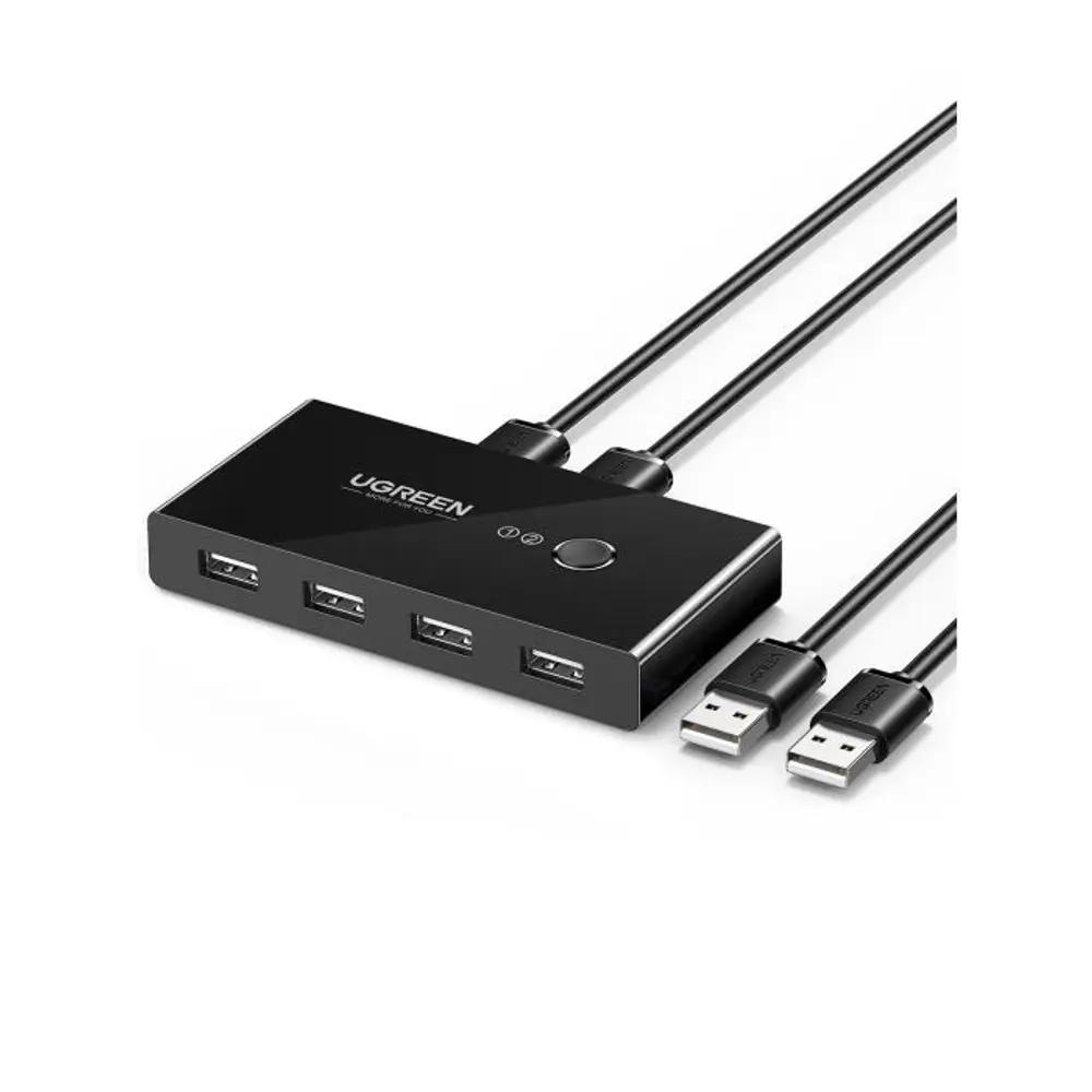 Sharing Switch Box USB 2.0 UGREEN US216 Black 30767_1.webp
