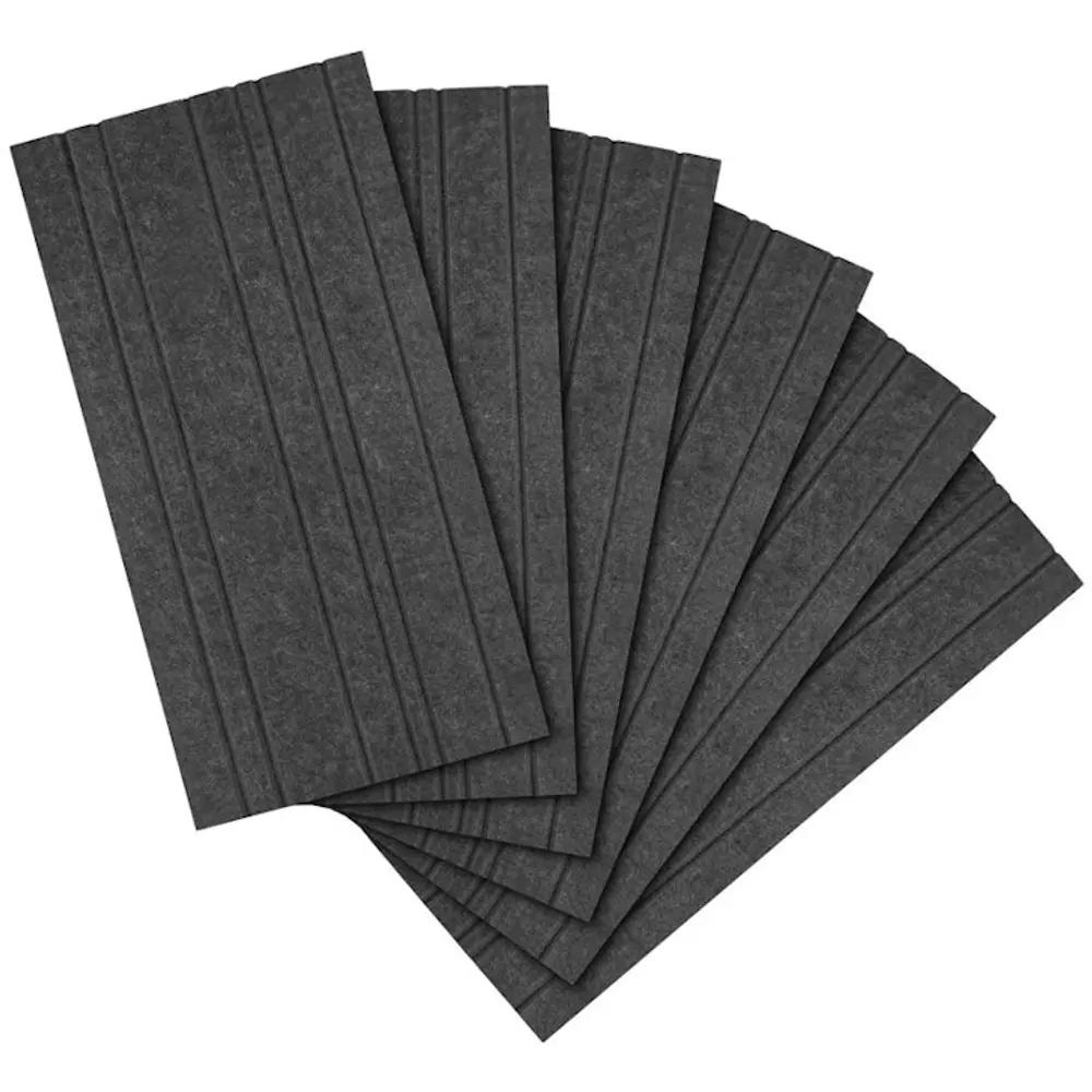 Streamplify ACOUSTIC PANEL - 6 Pack grey 60x30cm 12mm -20db noise reduction
