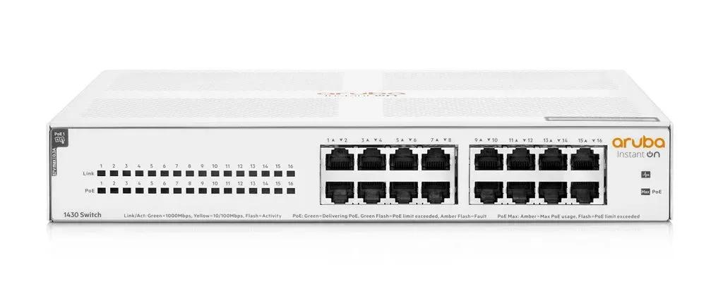 SwitchArubaInstantOn143016GPOE124WR8R48A