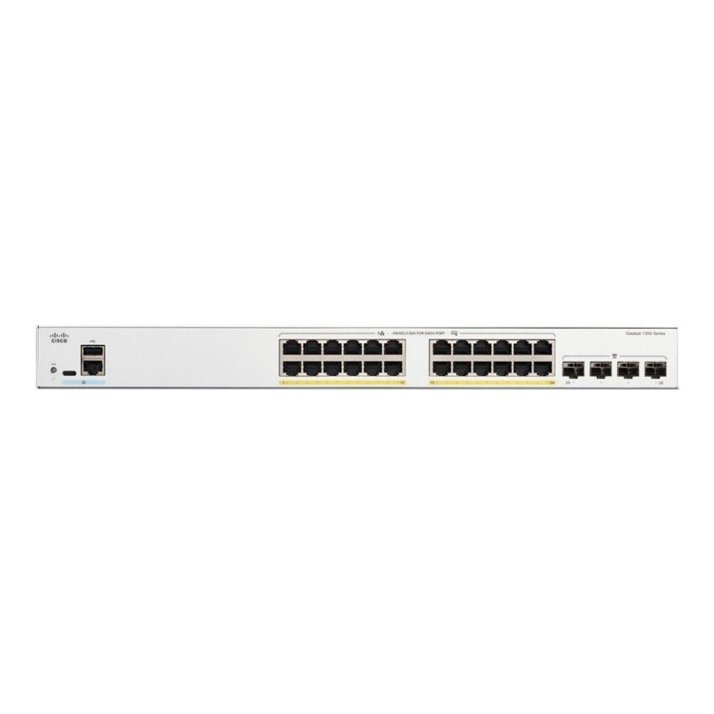 SwitchCiscoCatalyst120024-portGEFullPoE4x10GSFP