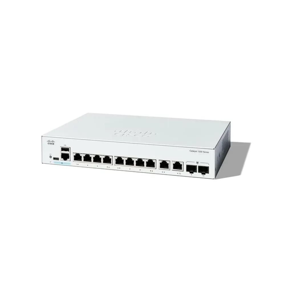 SwitchCiscoCatalyst12008-portGEExtPS2x1GCombo