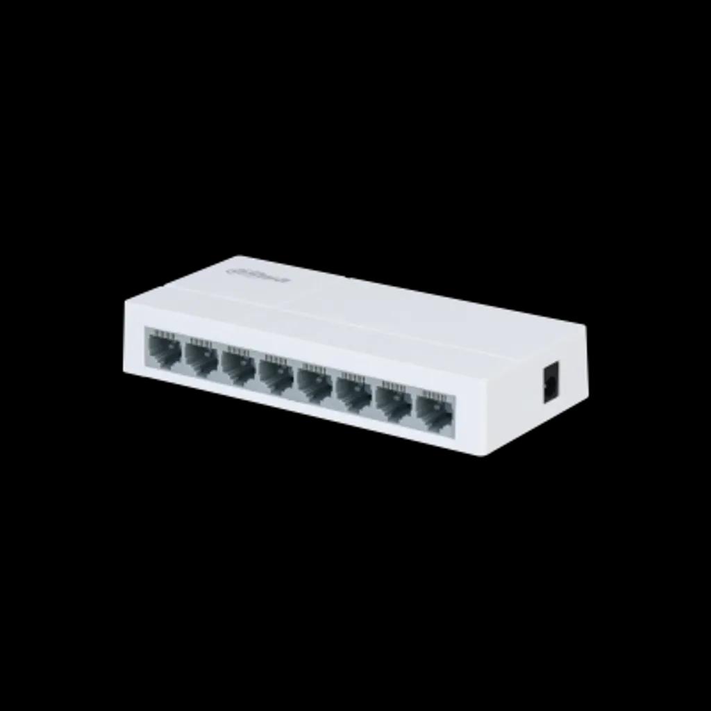 SwitchDahua8-PortDesktopFastEthernetDH-PFS3008-8ET-L-V2