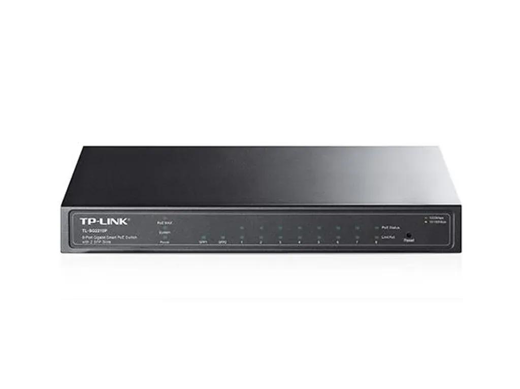 SwitchTP-Link8-PortGigabitSmartPoETL-SG2210Pwith2SFPSlots