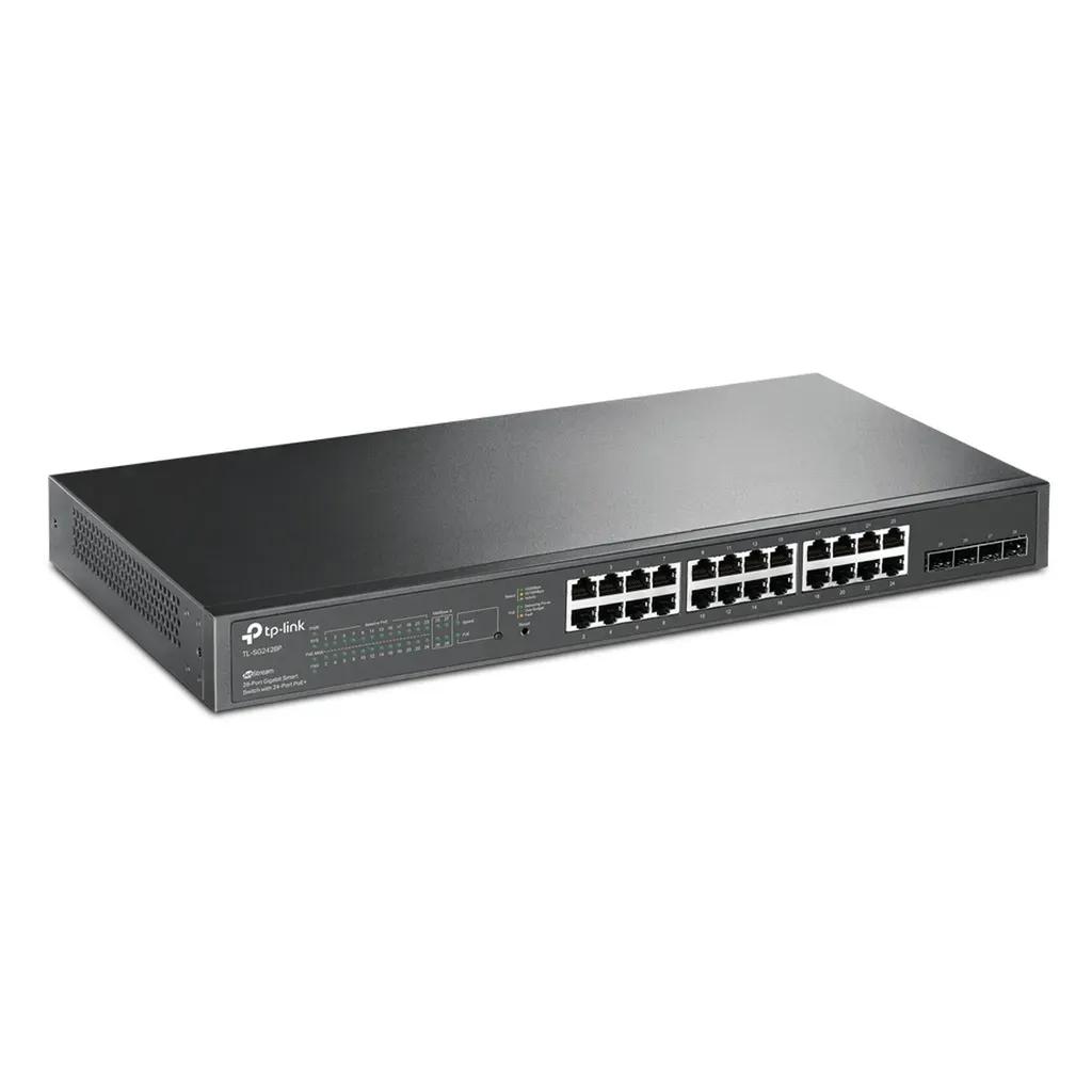 TL-SG2428PJetStream28-PortGigabitSmartSwitchwith24-PortPoE