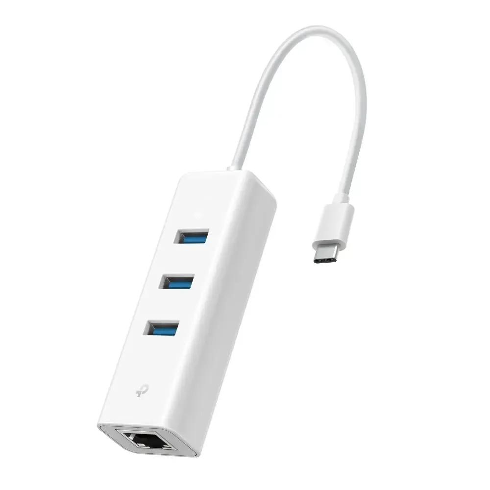 TP-LINKUSB2.03PortHubwithUSB-AEthernetConnectionUE330CTPUE330C