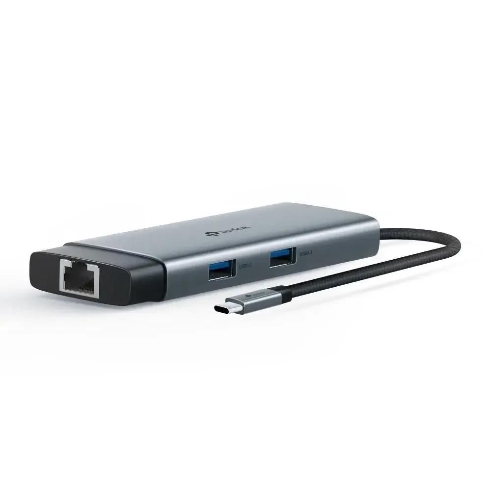 TP-LINKUSB-CDockingStationwithHDMI4KPDEthernetGrayUH6120CTPUH6120C