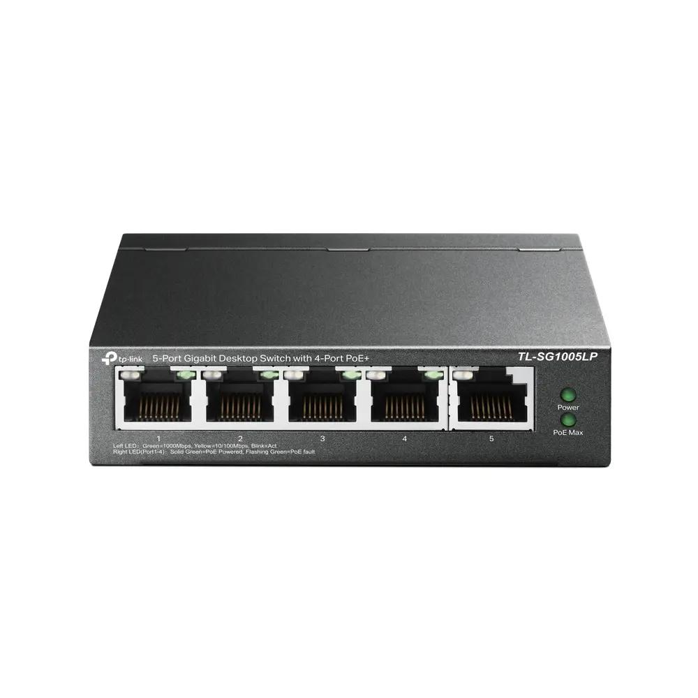 TP-LINK TL-SG1005LP 5PORTS GIGABIT 4 PORT 40W POE+_1.webp