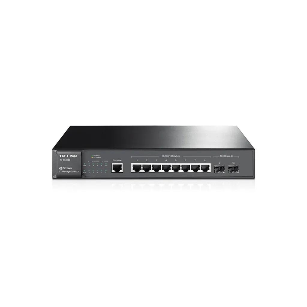 TP-LinkJetStream8-PortGigabitL2ManagedSwitchwith2SFPSlots-TL-SG3210