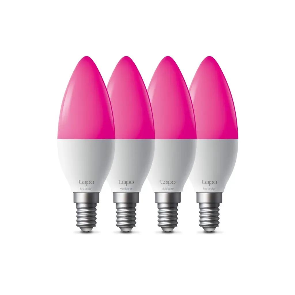 TP-LinkSmartWi-FiCandleLightBulbMulticolor4-Pack-TapoL430C4-PACK