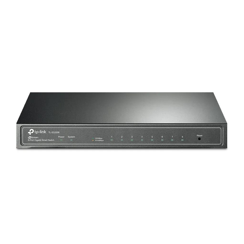 TP-LinkTL-SG2008JetStream8-PortGigabitSmartSwitch