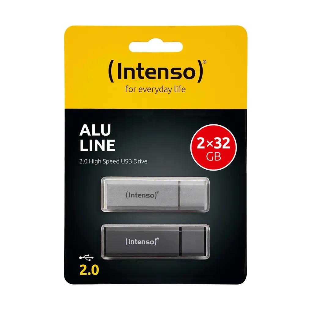 USBStickIntenso2x32GBAluLineDoublePackAntracite-Silver-3521480