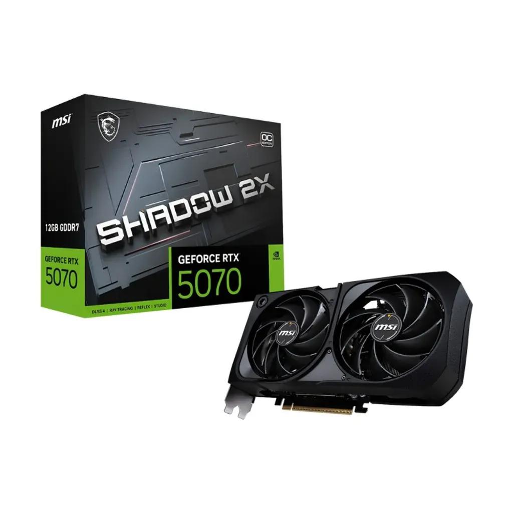 VGANvidiaMSIRTX507012GShadow2XOC12GBGDDR7192bit