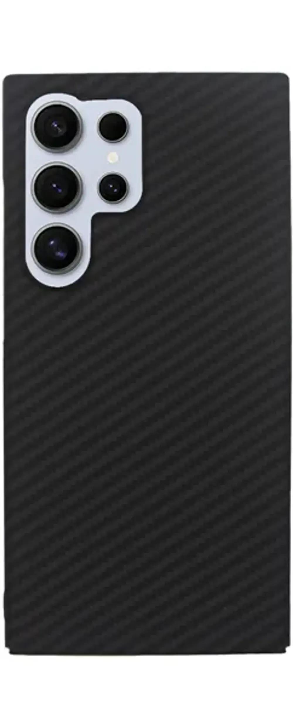 Vivid Carbon Fiber Case Samsung Galaxy S24 Ultra Black