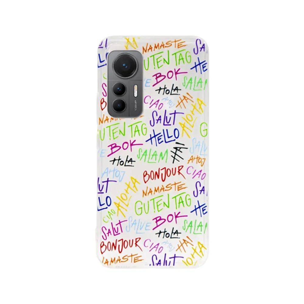 Vivid Case Slim TPU Xiaomi 12 Lite Letters_1.webp
