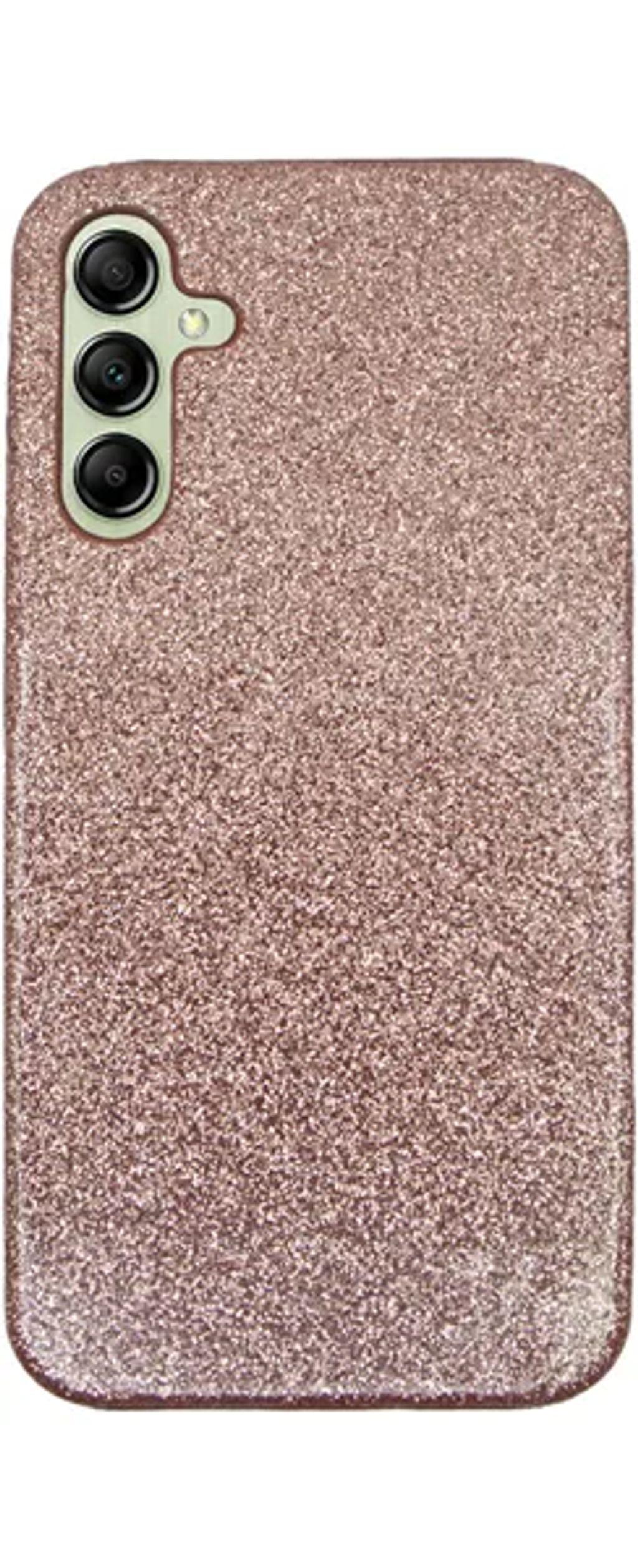 VividGlitterCaseSamsungGalaxyA135GRoseGold