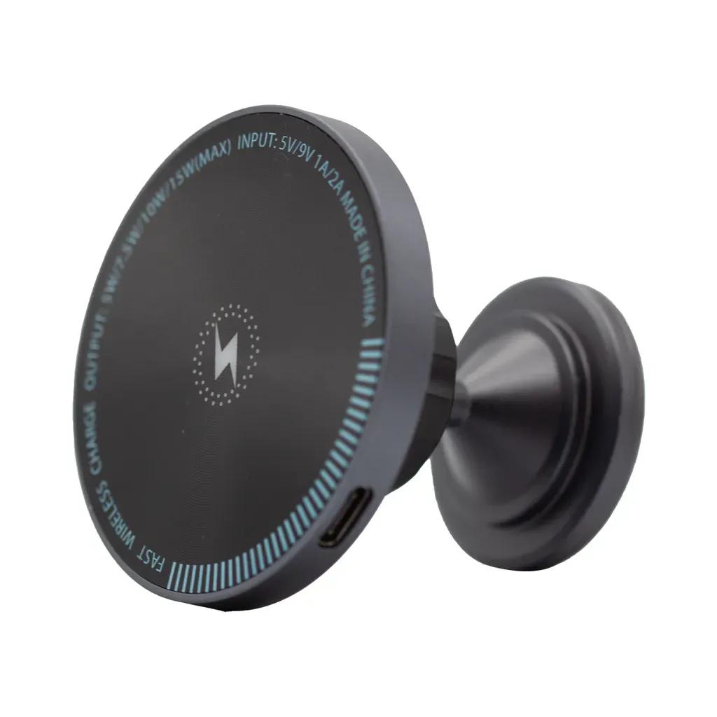 VividMagneticWirelessCarChargerCenterConsole15WDarkGray