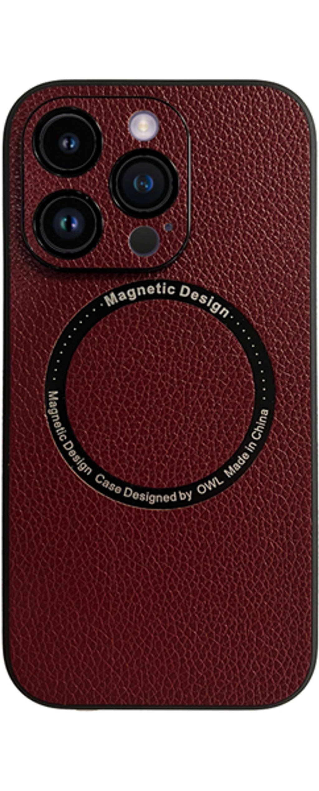 VividMagsafeLeatherCaseAppleiPhone15ProMaxPurple