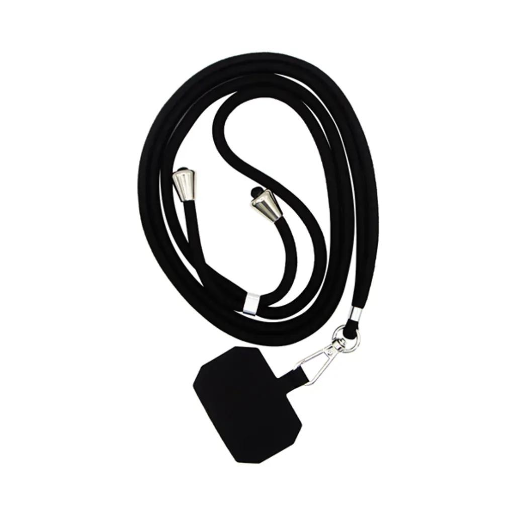 VividNeckRopeLanyardBlack