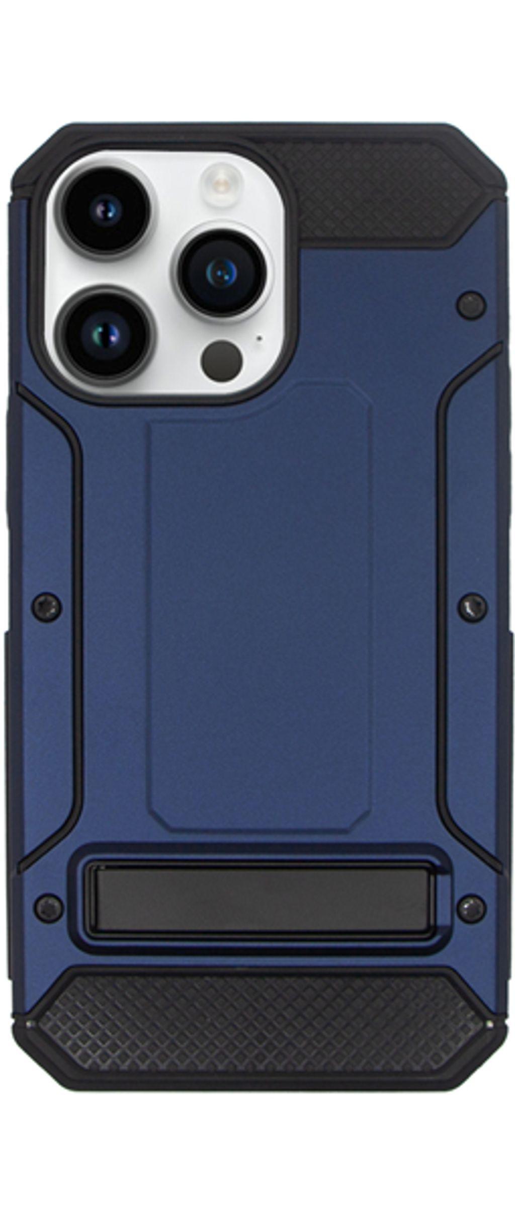 VividRuggedArmorCaseAppleiPhone14ProMaxNavyBlue