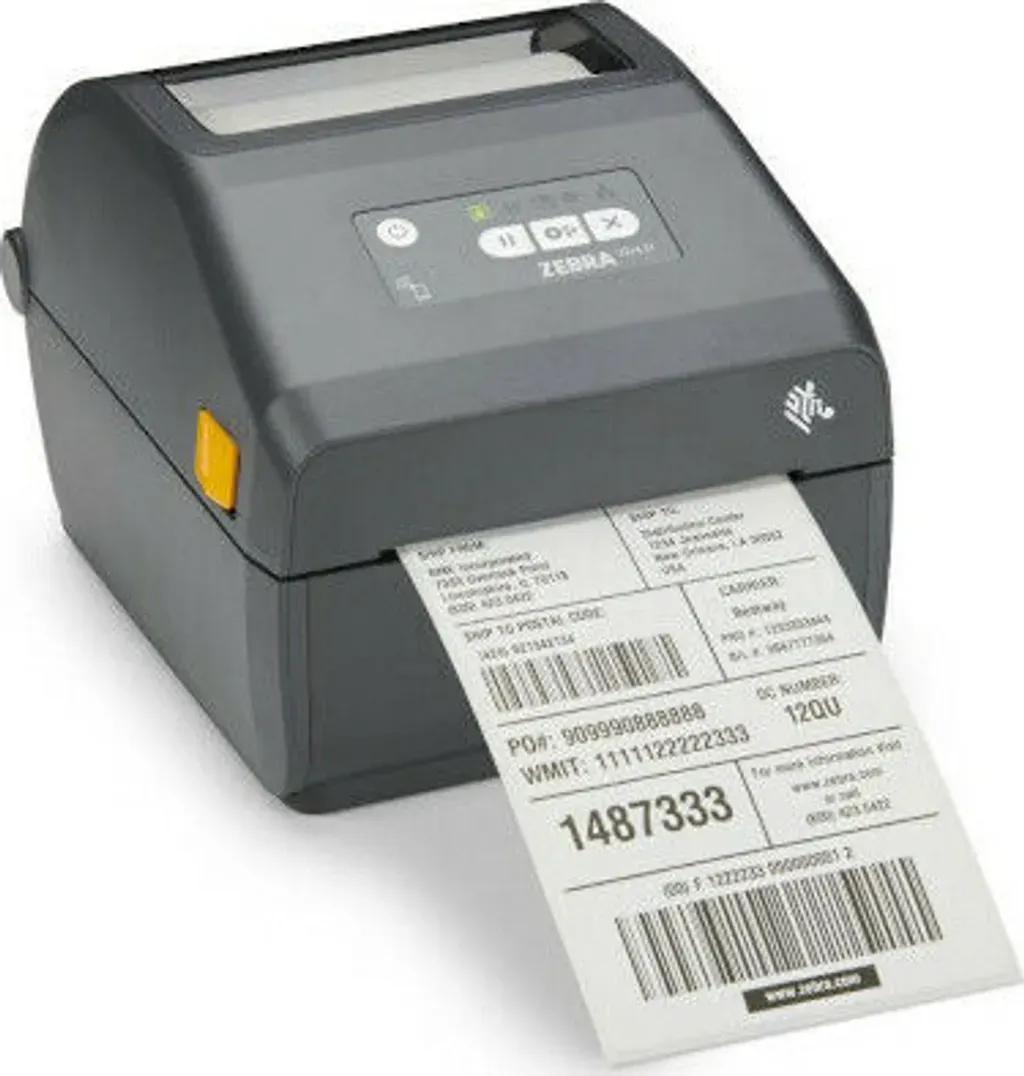 ZEBRAZD421T4DTTTRPRINTER300DPIUSBUSBHOSTRTCBTBLEETHERNETINCLUDESUSBCABLEPSEUUKPOWERCABLE