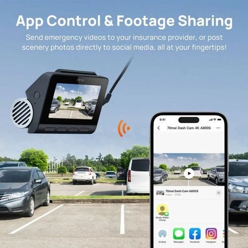 70maiA800S-1FrontRearDashCam4kw.screensetw.RC06RearviewCam-2160p140FOV500mAhCar