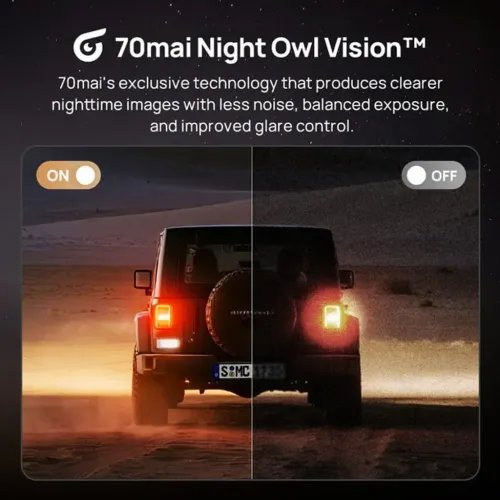 70maiDashCam4KT800HDRearCam.512GBSD3-ChannelwDual4KIMX678HDRNightVisionAI