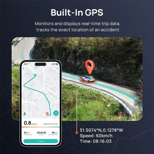 70maiDashCamProPlusA500Sw.Screen1944P140FOV500mAhCarCamera