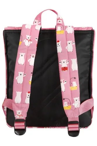 8848 BACKPACK FOR CHILDREN WITH WHITE BEARS PRINT