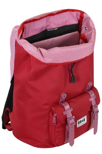 8848 TRAVEL BACKPACK 156 UNISEX WATERPROOF BURGUNDY BLUE