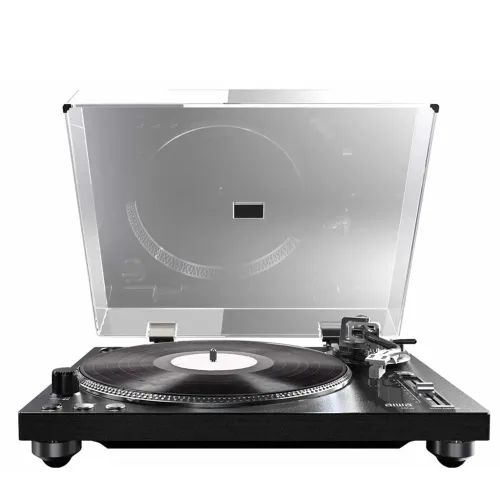 AIWAPROFESSIONALBELT-DRIVETURNTABLEBLUETOOTHPREAMPSTROBOSCOPEUSBRECBLACK