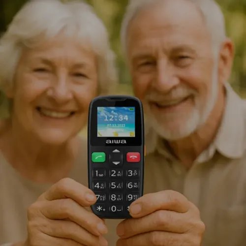 AIWASLIMBTFEATPHONE4GDUALSIMPHONEFPH-S100BLACK