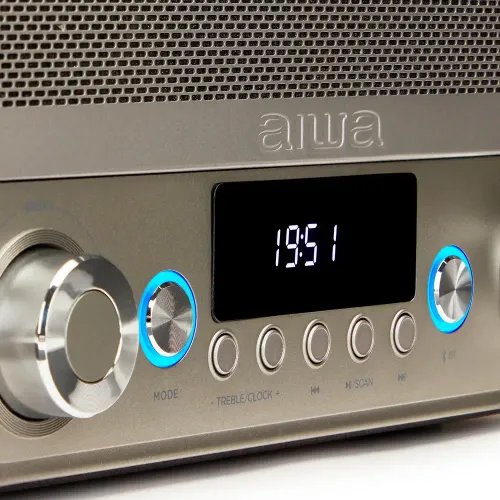 AIWA BLUETOOTH MULTIMEDIA HOME SPEAKER RMS 50W BLACK