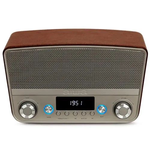AIWA BLUETOOTH MULTIMEDIA HOME SPEAKER RMS 50W BROWN