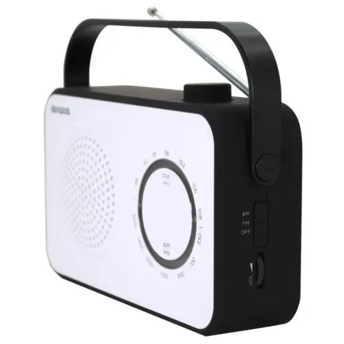 AIWA PORTABLE RADIO WHITE