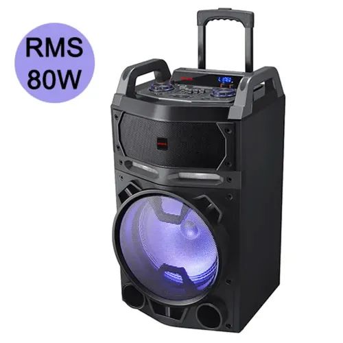 AIWA PORTABLE TROLLEY SPEAKER RMS 80W THE THUNDER
