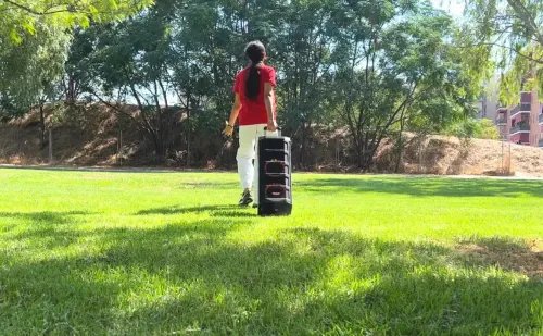 AIWA PORTABLE TWS TROLLEY PARTY SPEAKER RGB LIGHTING RMS 80W