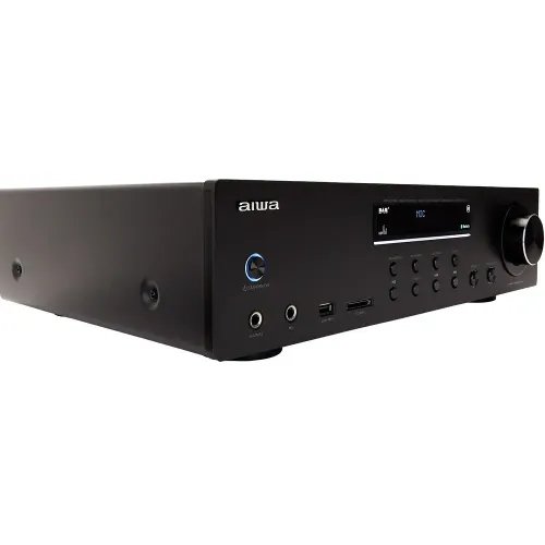 AIWA STEREO AMPLIFIER BT WITH DABFM RMS 200W BLACK