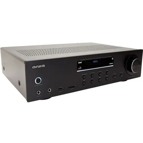 AIWA STEREO AMPLIFIER BT WITH DABFM RMS 200W BLACK