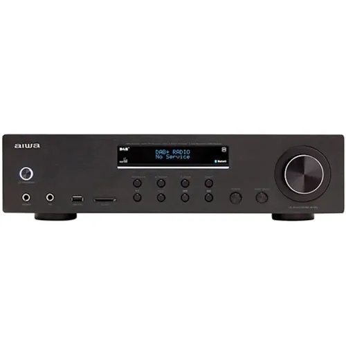 AIWA STEREO AMPLIFIER BT WITH DABFM RMS 200W BLACK