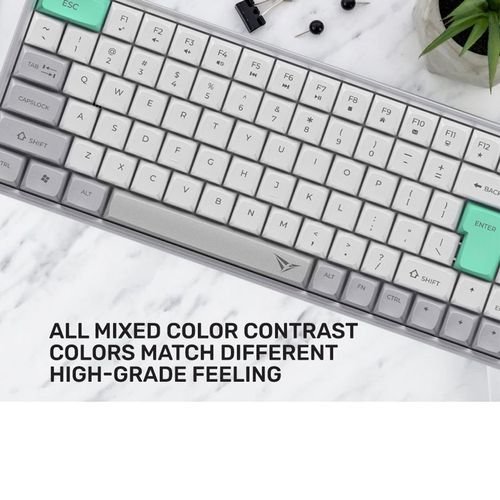 ALCATROZBT5.32.4GMULTI-DEVICERECHARGEABLEKEYBOARDTETRIZAIR3SUMMERWHITE