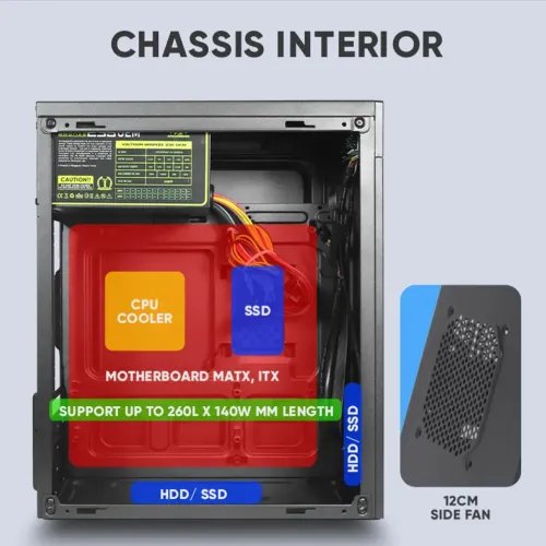 ALCATROZPCCASEWITHPSUAZZURAMILLENIAECOPROIIRGBBLACK