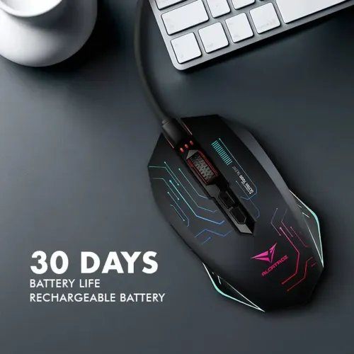 ALCATROZSILENT2.4GWIRELESSRGBGAMINGMOUSE4800CPIX-CRAFTAIRULTRA6000